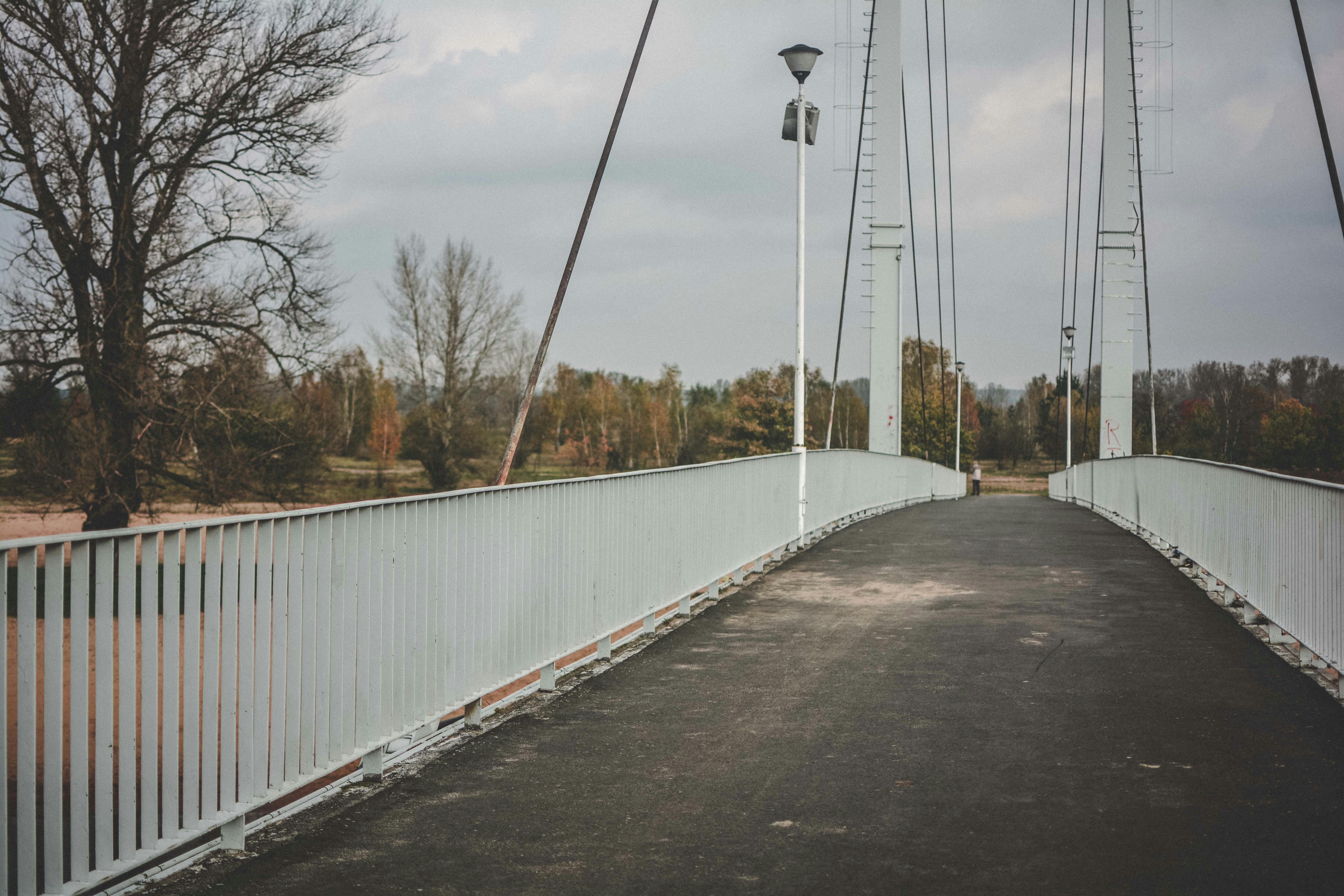 empty bridge at daytime
